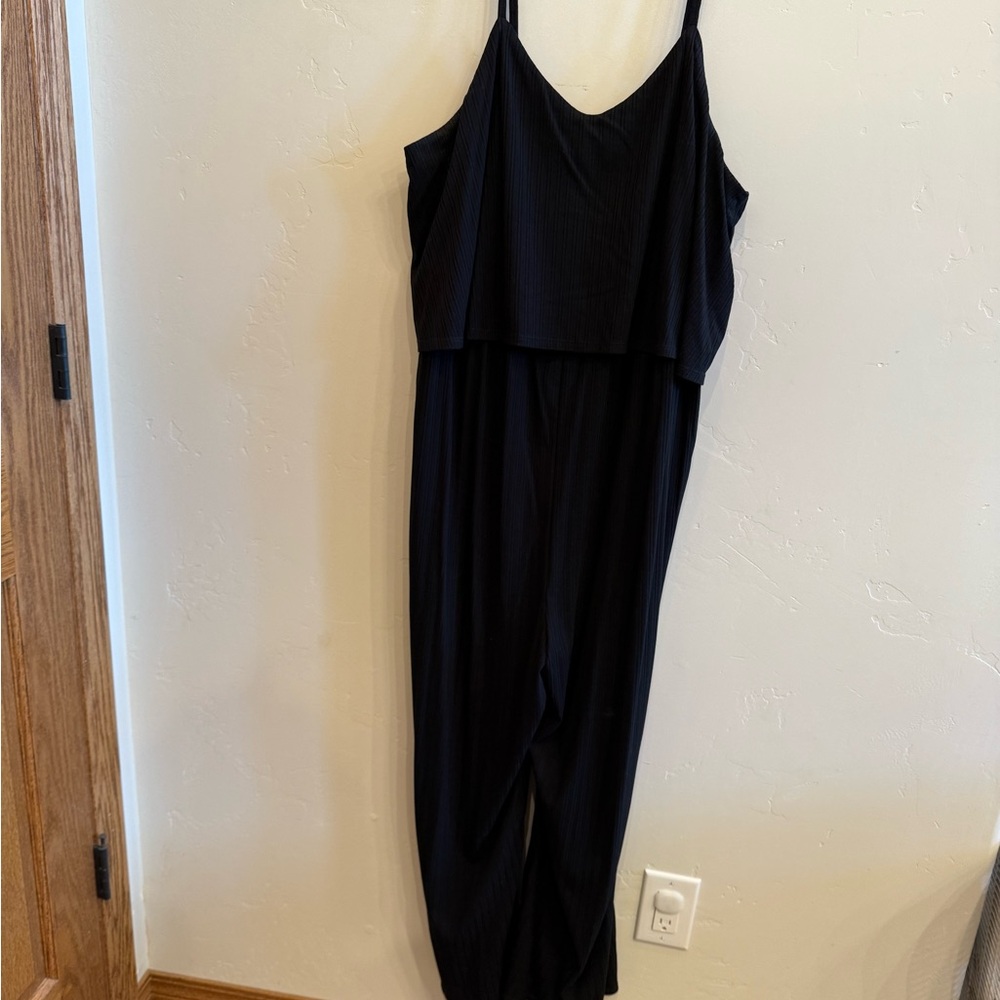 Destination Maternity Black Jumpsuit